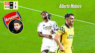 Alberto Moleiro destroyed Real Madrid | Welcome To Arsenal ️