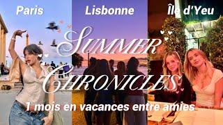 Summer Vlog : Paris, Lisbonne, Île d’Yeu (festival, vacances entre potes…🪩)