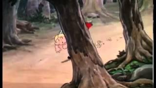 LITTLE RED RIDING HOOD, THREE LITTLE PIGS AND THE WOLF - DISNEY CARTOON