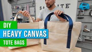 DIY Heavy Canvas Tote Bag Kit