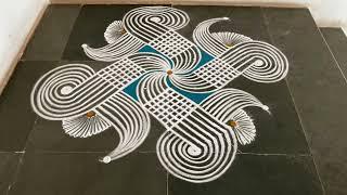 Easy padikolam designs| Simple muggulu designs| easy rangoli designs| Beginners kolam