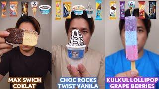 KOMPILASI MUKBANG BERBAGAI MACAM ES KRIM INDOESKRIM | ASMR ICE CREAM | MUKBANG ICE CREAM