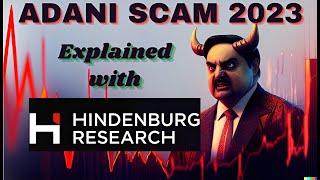 ADANI SCAM 2023 Completely explained with Hindenburg Report