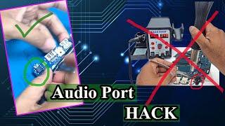 Change Your Laptop Audio Port With This Simple Hack । অডিও পোর্ট পোড়বে না
