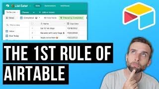 Why the first column in an Airtable base is so important