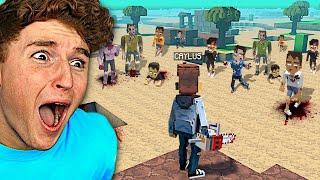 I Survived a ZOMBIE APOCALYPSE In NEW GAME! (The Sandbox)