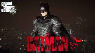 GTA 5 - THE BATMAN (2022) | Robert Pattinson Fight Crimes In The City (4K)