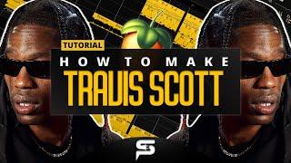 How To Make A TRAVIS SCOTT TYPE BEAT In FL STUDIO 2024 | Guitar Trap Tutorial