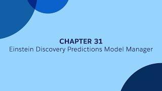 31 - Einstein Discovery Predictions Model Manager - Tableau CRM