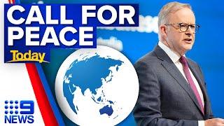 PM calls for peace and security across Asia Pacific | 9 News Australia