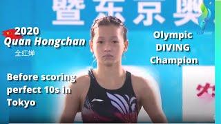 2020 Quan Hongchan 全红婵 - China Diving Nationals & Tokyo Olympics Qualifier - Platform Olympic Gold