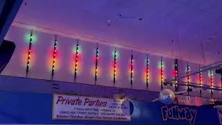 Vintage Lighting, Sound & Ceiling Fans in a roller rink