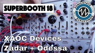 Superbooth 2018: XAOC Devices Odessa & Zadar - Mad Additive Oscillator & Quad Envelope