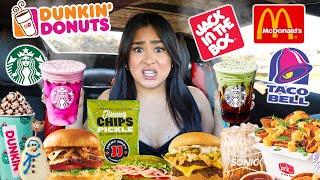 I only ate NEW FAST FOOD ITEMS For The ENTIRE Day!