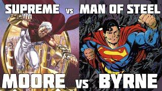 John Byrne's Man of Steel vs Alan Moore's Supreme