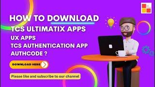  How to download tcs ultimatix apps  ux apps  TCS AUTHENTICATION APP Authcode  TCS timesheet app 