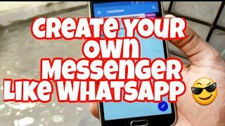 Create Your Own Messenger App Like WhatsApp And EARN!