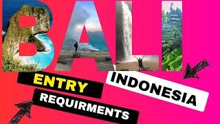 Bali  Entry Requirements to Travel to Bali Indonesia  #travelbali