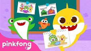 How was your Weekend? | Baby Shark's Day at School | Pinkfong Official