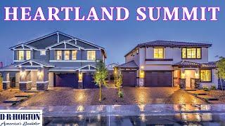 Gorgeous 2-in-1 Homes by DR Horton at Heartland Summit l New Homes for Sale in N Las Vegas