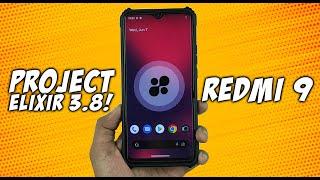 Install Custom Rom PROJECT ELIXIR V3.8 Official Android 13 Redmi 9 Lancelot!