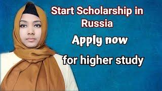 Scholarship in Russia  || Apply now #Rumana Yasmin