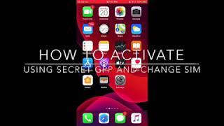 How to Activate na tinatawag na Secret GPP at Magpalit ng SIM Card