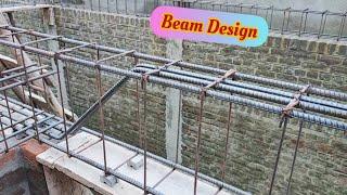 Design of beam for 18 feet span | Rcc slab beam Reinforcement
