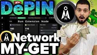 MyGet Network Airdrop - Run Extension Node Earn Rewards - Join Super Early