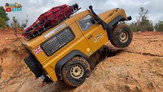 Land Rover Defender D90 MN 999 With Custom Upgrades | RC Adventure 4x4 | Cars Trucks 4 Fun