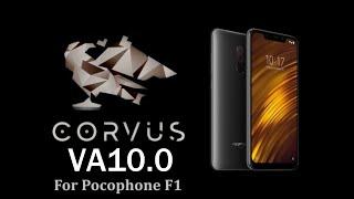 Corvus OS VA10.0 POCOPHONE F1 | Stable | D8G Kernel V3.7 Plus AIO | Test PUBG Mobile 60FPS+