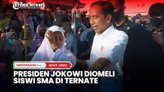 Jokowi Diomeli Siswi SMA, Gara-gara Handphonenya Rusak