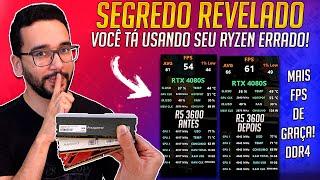 Maior DESEMPENHO de GRAÇA DDR4 ! Como melhorar QUALQUER MEMÓRIA! Asgard, Juhor, Gloway, Cuso, etc