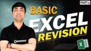 Interview Capsule- Basic Excel Revision -Part1