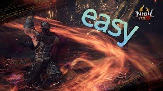 Nioh 2 - jak snadno porazit Ren Hayabusa, 09.03.2024, easy way to defeat Ren Hayabusa