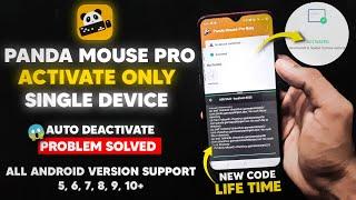 Panda mouse pro activation single phone  || auto deactivate problem solved lifetime new code 2023