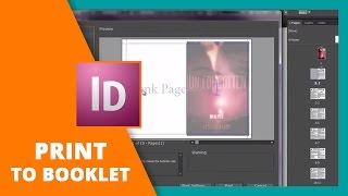 How to "Print Booklet" in InDesign // BOOK DESIGN