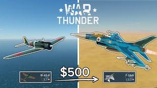 I Spent $500 to BEAT War Thunder