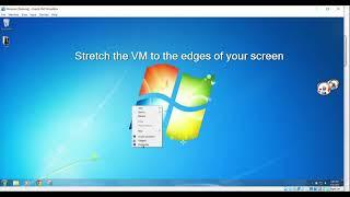 How to get a fullscreen Windows 7 VM on VirtualBox!