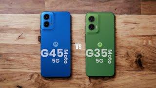 Moto G45  vs  Moto G35 Full Comparison