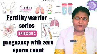 Pregnancy with zero sperm count in tamil | Fertility warrior series Episode 2 #cysticfibrosis #ivf