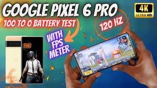 Google Pixel 6 pro Pubg Test, Heating and Battery Test | Pubg Gameplay on Google Pixel 6 Pro