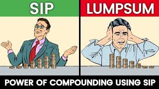 SIP Vs Lumpsum Investment in Mutual Funds | SIP Or LUMPSUM which is better? | Compounding in SIP