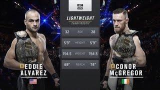 Conor Mcgregor vs Eddie Alvarez Full Fight