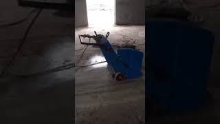 Heavy duty concrete floor scarifier machine