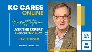 Ask The Expert with David Oliver! Nonprofit Board Development