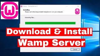 Wamp server installation on windows 10 | Wamp Server Download | RajTech