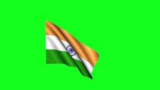 Indian Flag - Free HD Green Screen Footage