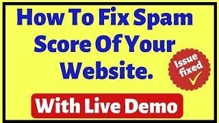 Disavow links: How To Fix Spam Score With Live Demo in Hindi