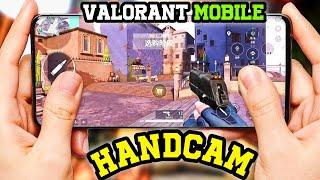 VALORANT MOBILE LATEST HANDCAM GAMEPLAY  #valorantmobile